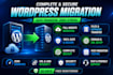 migrate your wordpress website safely and securely