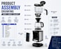 create exploded view and technical product assembly drawings