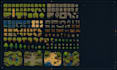 create top down pixel art tileset tilemap rpg game environment pixel background