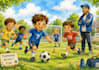 do children story 2d hand drawn book illustration