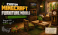 create custom minecraft furniture models in blockbench