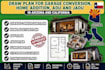 create adu jadu garage conversion plans and home addition permit drawings in ca