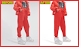 cloth wrinkle remove, symmetric ghost mannequin, neck joint