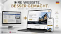 build a modern german business website with SEO