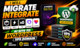 migrate integrate relume bolt v0 durable lovable ai site to wordpress vps domain