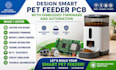 design smart feeder pcb with embedded firmware and automation