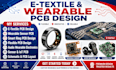 do e textile pcb sensor wearable pcb smart ring audio wearable electronics