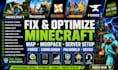 fix configure minecraft map modpack palworld nexus cubblemon server setup forge