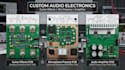 design analog audio pcb, guitar effects, mic preamp and amplifier circuits