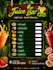 design professional menu, flyer, or graphic design