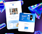 develop a responsive webflow website and landing page