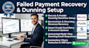 setup failed payment recovery software via recurly paddle baremetrics redux