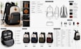 create bag tech pack, handbag tech pack, backpack tech pack and specs for brands
