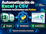 automate recurring excel and CSV reports with python