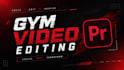 edit gym workout and fitness videos professionally