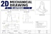 create professional 2d mechanical drawings in autocad