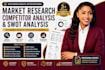 do market research competitor analysis and swot analysis