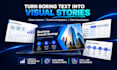redesign, improve and format powerpoint presentation or google slides
