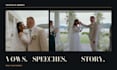 edit cinematic wedding videos with vows and speeches