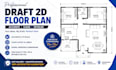 draft 2d floor plan