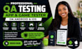 do qa review and beta game tester feedback on android ios