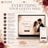 design a custom wedding website with rsvp and gallery