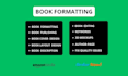 do book formatting and publishing on amazon kinlde KDP