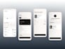 desing a modern mobile app UI UX in figma
