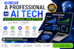 write a professional ai tech with financial projection