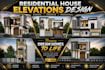 transform your building into a stunning modern architectural elevation