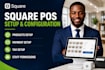 setup square pos system square pos configuration inventory