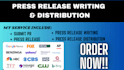 write press release, pr distribution, submit pr, press release writing