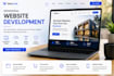 create a responsive HTML CSS website
