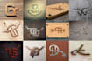 do cattle brand, western and ranch logo design