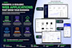 build a responsive business web application and admin dashboard