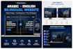 design and develop a professional arabic english bilingual website