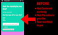 fix HTML CSS bugs and layout issues