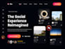 build a landing page with HTML CSS tailwind or bootstrap