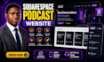 build your squarespace podcast website with rss feed integration