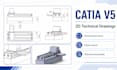 create professional 3d models and 2d drawings in catia v5