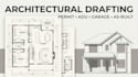 architectural drafting, permit drawings, adu, garage conversion, as built plans