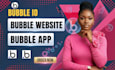 bubble website developer, bubble app, bubble io, bubble mvp saas bubble app