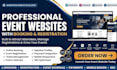build a professional event website with booking and registration