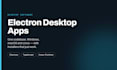 build a cross platform desktop app with electron and typescript