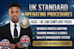 write standard operating procedures and work instructions