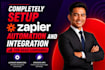 completely setup zapier automation and integration