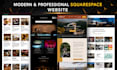 squarespace website design squarespace website redesign squarespace landing page