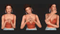 create exclusive custom sims for sim4,  sims, design cc mods, 3d model clothes