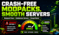 create fix and optimize your minecraft modpack, cobblemon server setup neoforge