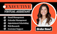 be personal executive administrative virtual assistant ecommerce assistant